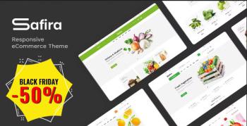Safira - Food Organic Responsive Prestashop Theme
